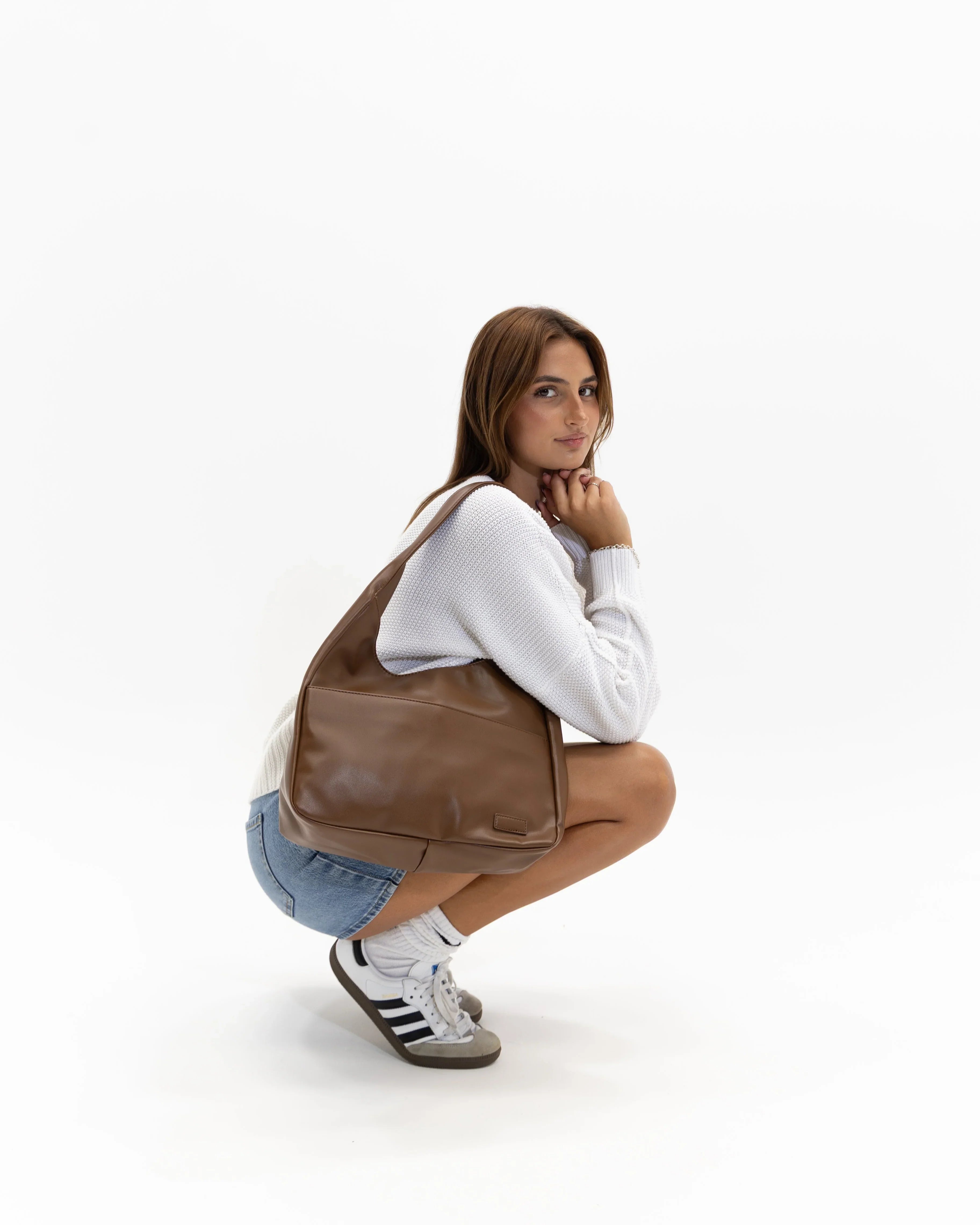 Premium PU Leather Tote Bag – Stylish, Spacious, and Durable