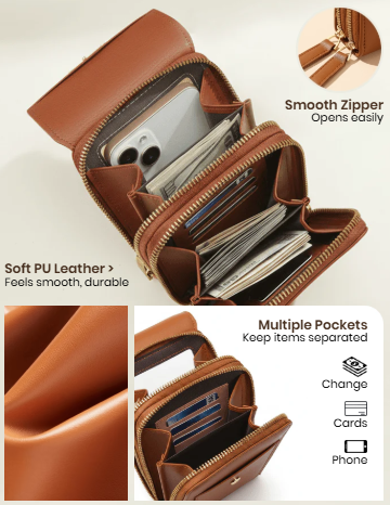 Smooth to open. Easy to organize.