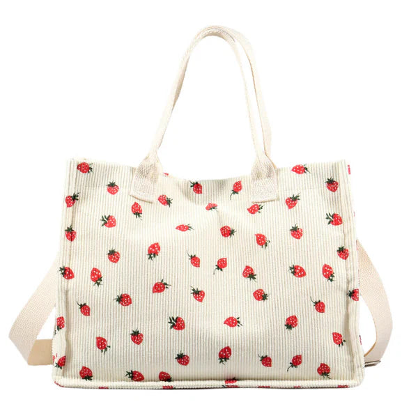 Oversized Printed Tote Bag